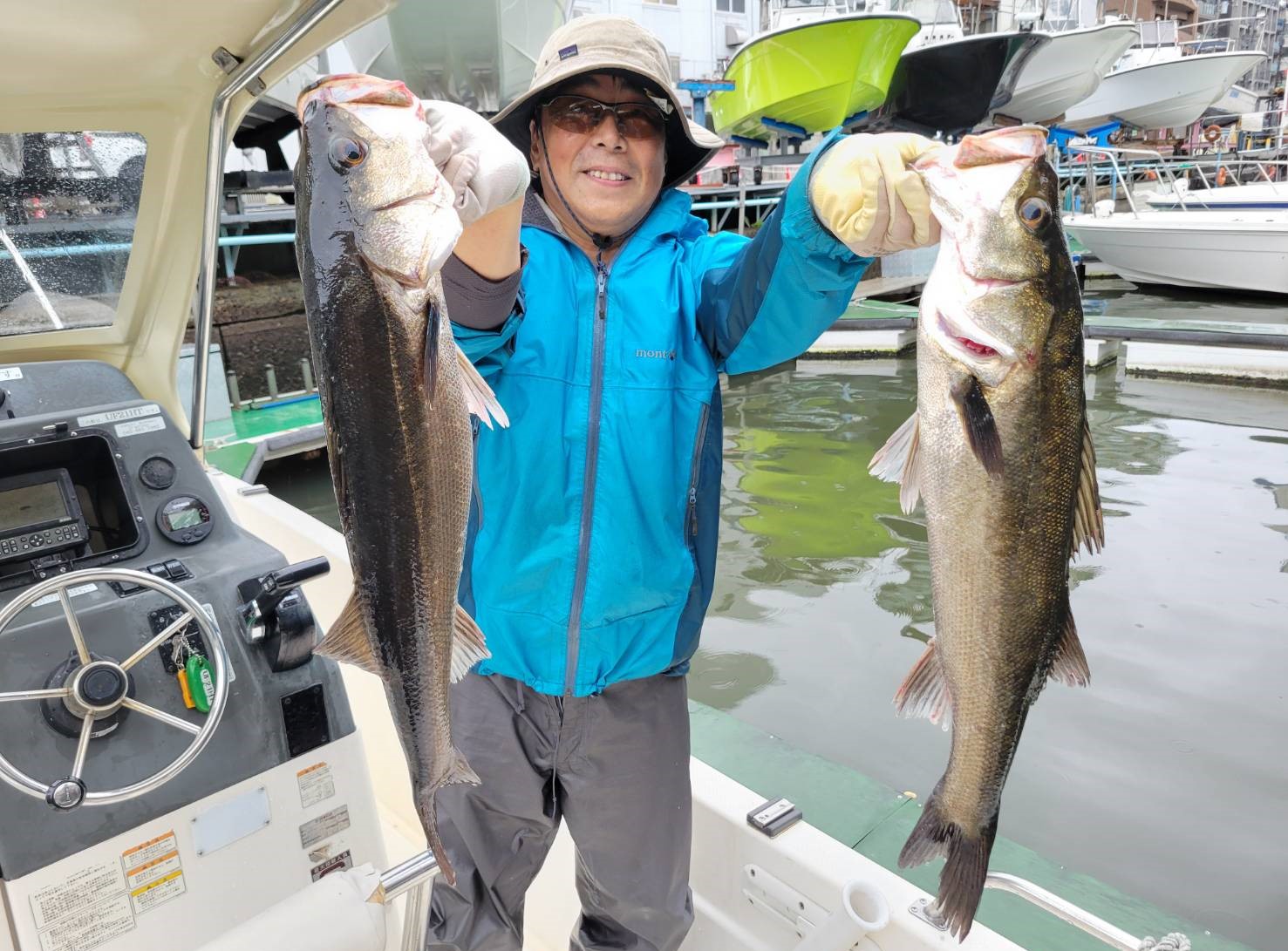 10月1週の釣果情報