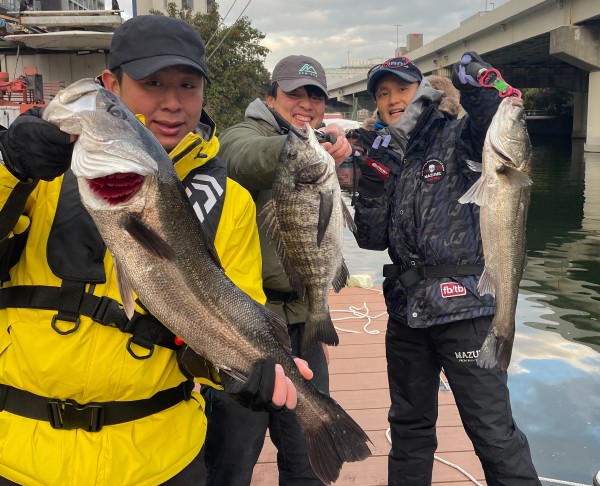 1月3週の釣果情報