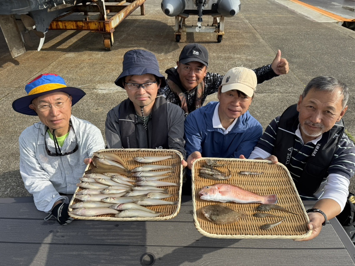 🎣シロギスの大量釣果でした！